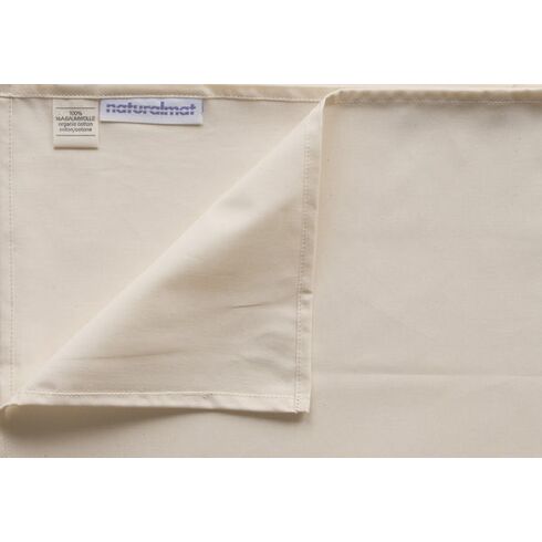 Cearsaf de protectie din bumbac organic pentru saltea copii 70x140 Naturalmat  - ExclusivMAG.ro