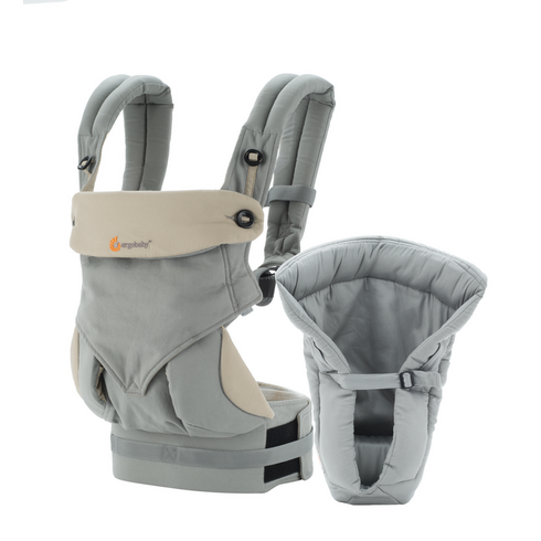Marsupiu 4 Pozitii 360 cu Suport Inclus Grey Ergobaby  - ExclusivMAG.ro