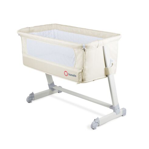 Patut 2 in 1 Co-Sleeper Theo Beige - Lionelo, Culoare: Crem