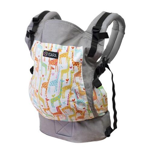 Marsupiu Ergonomic Organic Toddler Giraffix - Isara