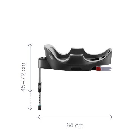 Baza cu isofix reglabila pentru fotoliu BABY-SAFE i-SIZE Britax-Romer