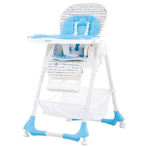 Scaun de masa Chipolino Gelato sky blue, Culoare: Albastru