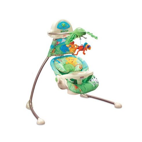 Leagan Rainforest Open-Top Cradle - Fisher Price