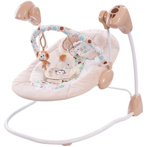Leagan electric cu conectare la priza Monkey - Sun Baby