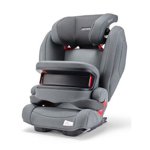 Scaun Auto Isofix Recaro Monza Nova IS Prime Silent Grey, Culoare: Gri, Grupa: 9-36kg (9 luni - 12 ani)