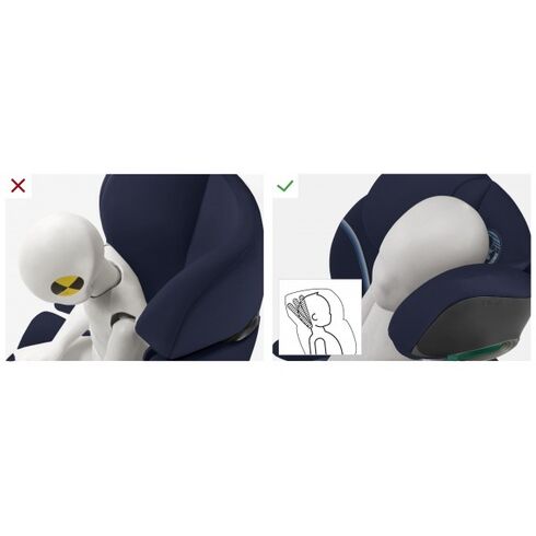 Scaun Auto Cybex Solution S I-Fix Navy Blue, Culoare: Albastru, Grupa: 15-36kg (4 ani - 12 ani),poza 5  - ExclusivMAG.ro Scaun Auto Cybex Solution S I-Fix Navy Blue, Culoare: Albastru, Grupa: 15-36kg (4 ani - 12 ani),poza 5