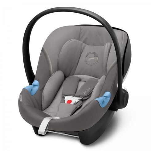 Scoica auto Cybex Aton M i-Size Soho Grey, Culoare: Gri, Grupa: 0-13kg (0 luni - 12 luni)