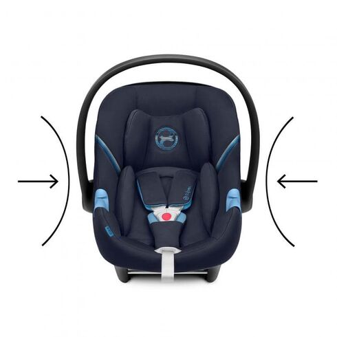 Scoica auto Cybex Aton M i-Size Soho Grey, Culoare: Gri, Grupa: 0-13kg (0 luni - 12 luni),poza 3  - ExclusivMAG.ro Scoica auto Cybex Aton M i-Size Soho Grey, Culoare: Gri, Grupa: 0-13kg (0 luni - 12 luni),poza 3