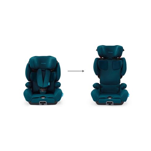 Scaun Auto Isofix Recaro Tian Elite Select Teal Green, Culoare: Verde, Grupa: 9-36kg (9 luni - 12 ani) - poza 5 - ExclusivMAG.ro