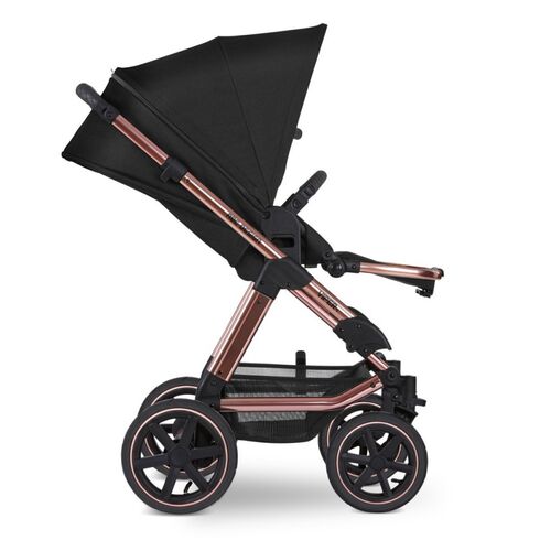 Carucior 2 in 1 Viper 4 Rose Gold Diamond Edition Abc Design 2020, Culoare: Negru,poza 7
