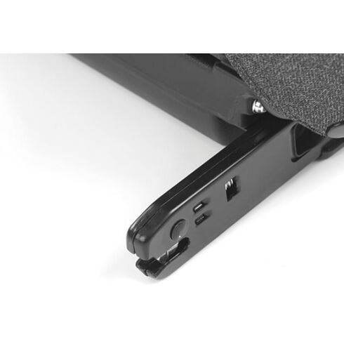 Scaun auto isofix Jane Monte Carlo R1 Jet Black, Culoare: Gri/Negru, Grupa: 15-36kg (4 ani - 12 ani),poza 4