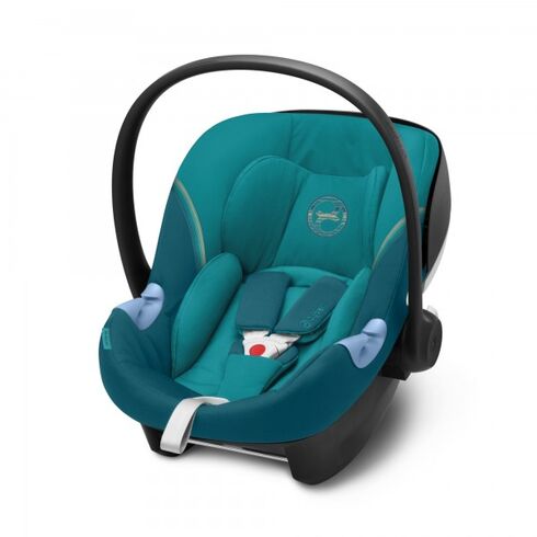 Scoica auto Cybex Aton M i-Size River Blue, Culoare: Turquoise, Grupa: 0-13kg (0 luni - 12 luni)