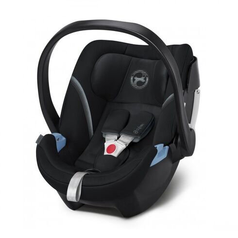 Scoica Auto Cybex Aton 5 Grupa 0-13Kg Deep Black, Culoare: Negru, Grupa: 0-13kg (0 luni - 12 luni)