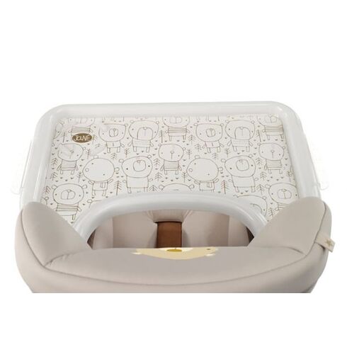 Scaun masa Jane Activa Evo Star, Culoare: Alb/Gri,poza 4