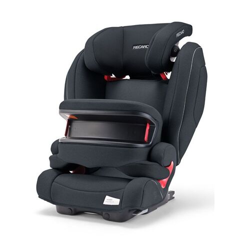 Scaun Auto Isofix Recaro Monza Nova IS Prime Mat Black, Culoare: Gri/Negru, Grupa: 9-36kg (9 luni - 12 ani)  - ExclusivMAG.ro