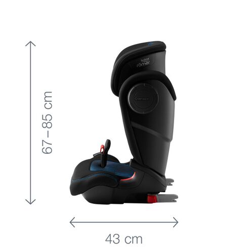 Scaun auto KIDFIX III S Cool Flow Blue Britax-Romer, Culoare: Albastru, Grupa: 15-36kg (4 ani - 12 ani) - poza 5 - ExclusivMAG.ro