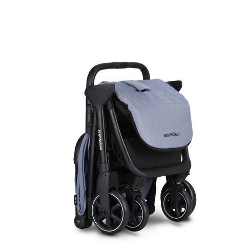 Carucior Easywalker Jackey Steel Grey, Culoare: Albastru,poza 7