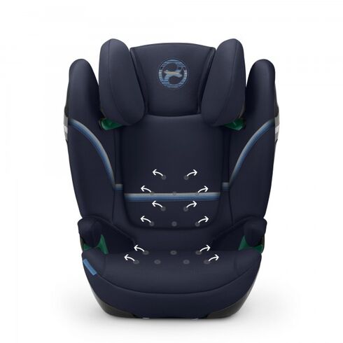Scaun Auto Cybex Solution S I-Fix Navy Blue, Culoare: Albastru, Grupa: 15-36kg (4 ani - 12 ani),poza 2  - ExclusivMAG.ro Scaun Auto Cybex Solution S I-Fix Navy Blue, Culoare: Albastru, Grupa: 15-36kg (4 ani - 12 ani),poza 2