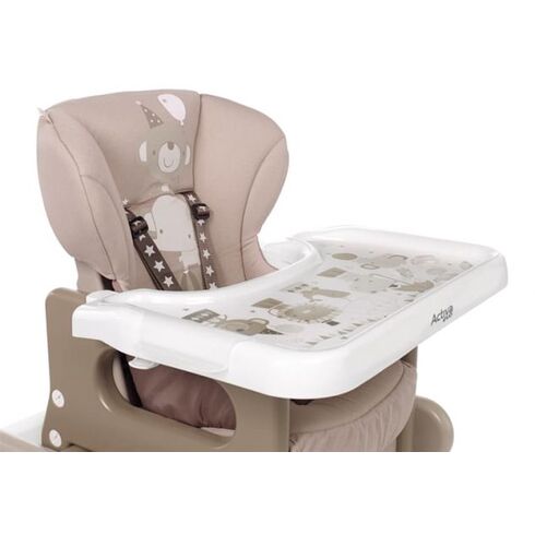 Scaun masa Jane Activa Evo Glitter Nature Edition, Culoare: Crem,poza 6