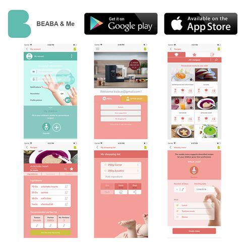 Robot Babycook Neo White Grey Beaba, Culoare: Alb,poza 6