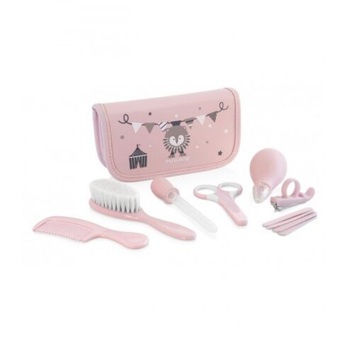 Set Igiena Copii Baby Kit Rose Miniland Baby, Culoare: Roz