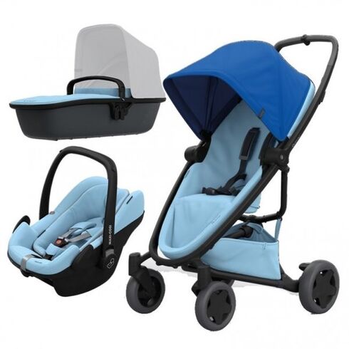 Carucior Quinny Zapp Flex Plus Blue on Sky, Culoare: Blue  - ExclusivMAG.ro