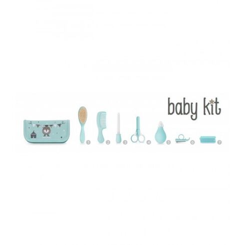 Set Igiena Copii Baby Kit Azure Miniland Baby, Culoare: Turquoise,poza 3