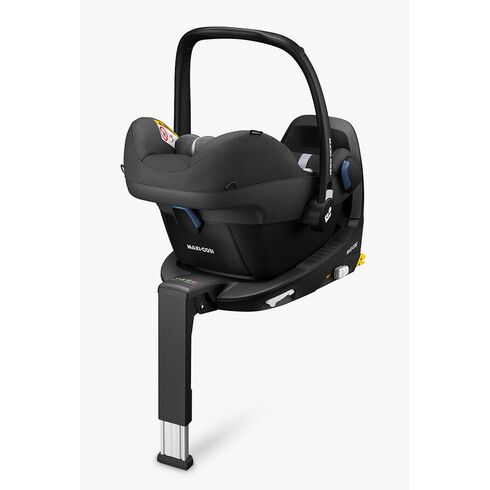 Scaun auto Maxi Cosi Pebble Pro i-size si baza auto Familyfix3 Essential Black, Culoare: Negru, Grupa: 0-13kg (0 luni - 12 luni),poza 2  - ExclusivMAG.ro Scaun auto Maxi Cosi Pebble Pro i-size si baza auto Familyfix3 Essential Black, Culoare: Negru, Grupa: 0-13kg (0 luni - 12 luni),poza 2