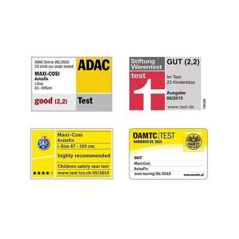 Scaun auto AxissFix Maxi-Cosi Nomad Red, Culoare: Rosu, Grupa: 61-105cm (4luni - 4ani),poza 2