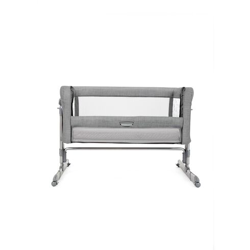 Patut Pliant 2 in 1 Joie Roomie Glide Starry Night, Culoare: Gri deschis,poza 3