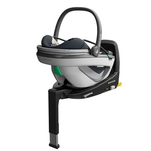 Scaun auto Maxi Cosi I-Size Coral+baza Familyfix3 Essential Graphite, Culoare: Gri, Grupa: 0-13kg (0 luni - 12 luni) - poza 3 - ExclusivMAG.ro