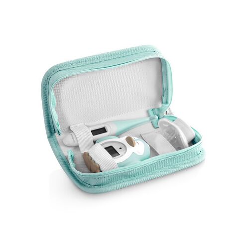Set termometre Thermokit Azure Miniland Baby, Culoare: Turquoise,poza 2  - ExclusivMAG.ro Set termometre Thermokit Azure Miniland Baby, Culoare: Turquoise,poza 2