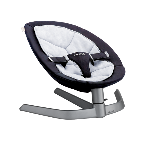 Nuna - Sezlong LEAF Twilight, Culoare: Alb/Negru