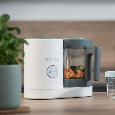 Robot Babycook Neo White Grey Beaba, Culoare: Alb,poza 10