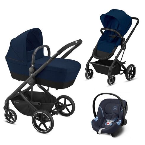 Carucior Cybex Balios S 3 in 1 Cadru Negru