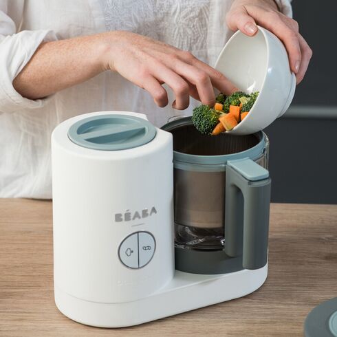Robot Babycook Neo White Grey Beaba, Culoare: Alb,poza 3