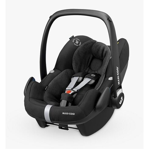 Scaun auto Maxi Cosi Pebble Pro i-size si baza auto Familyfix3 Essential Black, Culoare: Negru, Grupa: 0-13kg (0 luni - 12 luni)