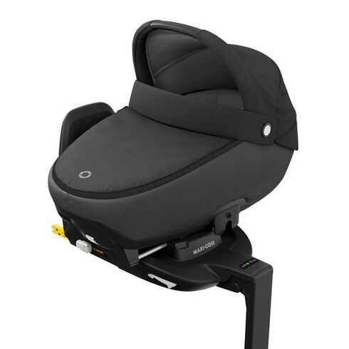 Landou Maxi Cosi i-size Jade + baza auto Familyfix3 Essential Black, Culoare: Negru