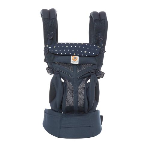 Marsupiu Ergobaby Omni 360 Cool Air Mesh Star Struck, pana la 20 KG