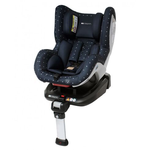 Scaun auto FOX Isofix 0-18kg Belly Button Osann, Culoare: Albastru, Grupa: 0-18kg (0 luni - 4 ani)