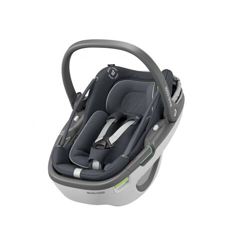 Scaun auto Maxi Cosi I-Size Coral+baza Familyfix3 Essential Graphite, Culoare: Gri, Grupa: 0-13kg (0 luni - 12 luni)  - ExclusivMAG.ro