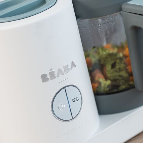 Robot Babycook Neo White Grey Beaba, Culoare: Alb,poza 2