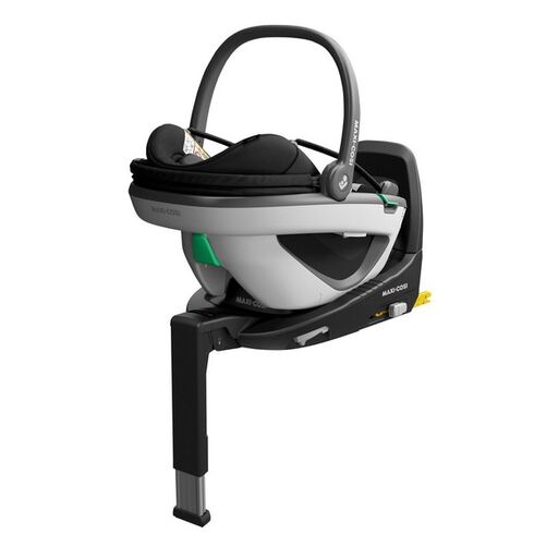 Scaun auto Maxi Cosi I-Size Coral+baza Familyfix3 Essential Black, Culoare: Negru, Grupa: 0-13kg (0 luni - 12 luni) - poza 2 - ExclusivMAG.ro