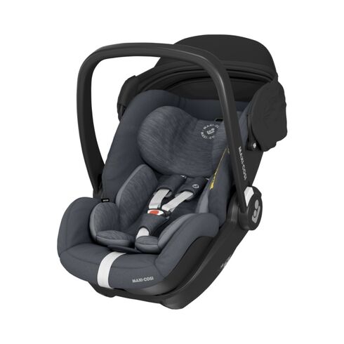 Scaun Auto Marble i-Size Maxi-Cosi Essential Graphite cu Baza Isofix, Culoare: Gri, Grupa: 0-13kg (0 luni - 12 luni)  - ExclusivMAG.ro