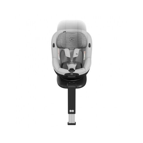 Scaun auto i-Size Maxi Cosi Mica Authentic Grey, Culoare: Gri deschis, Grupa: 0-18kg (0 luni - 4 ani),poza 4