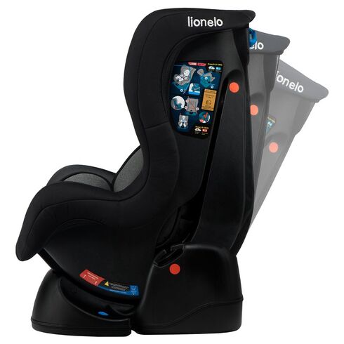 Scaun auto copii 0-18 Kg Lionelo Liam, Carbon Grey, Culoare: Gri, Grupa: 0-18kg (0 luni - 4 ani),poza 6