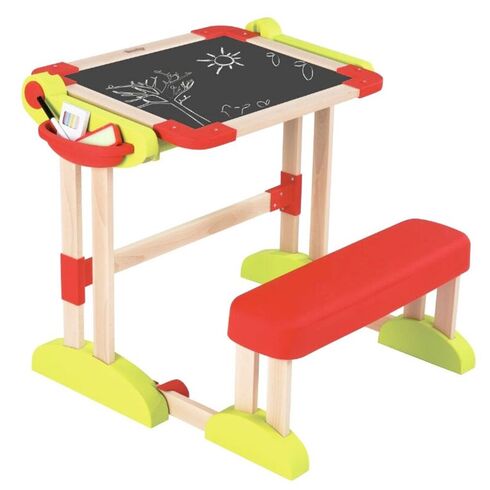 Banca scolara din lemn Smoby Modulo Space 2 in 1,poza 2
