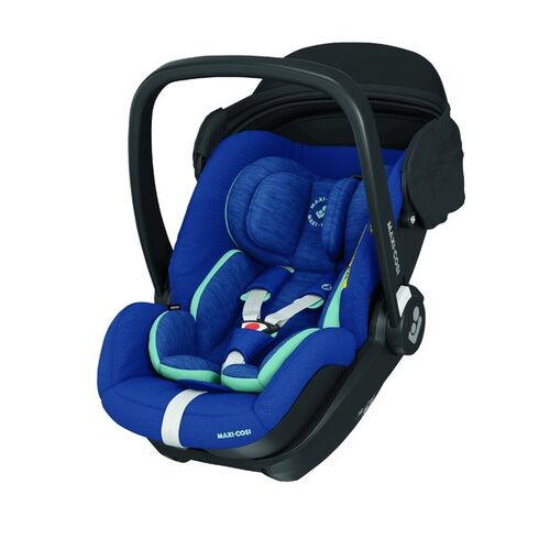 Scaun Auto Marble i-Size Maxi-Cosi Essential Blue cu Baza Isofix, Culoare: Albastru, Grupa: 0-13kg (0 luni - 12 luni)