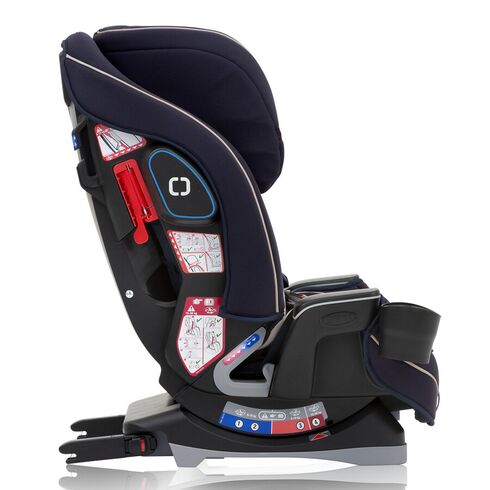Scaun auto Graco SlimFit LX Eclipse, Culoare: Albastru, Grupa: 0-36kg (0 luni - 12 ani),poza 6  - ExclusivMAG.ro Scaun auto Graco SlimFit LX Eclipse, Culoare: Albastru, Grupa: 0-36kg (0 luni - 12 ani),poza 6