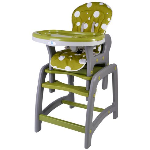 Scaun de masa multifunctional verde Kidscare, Culoare: Verde,poza 4